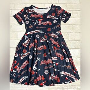 Atlanta Braves Themed Dress